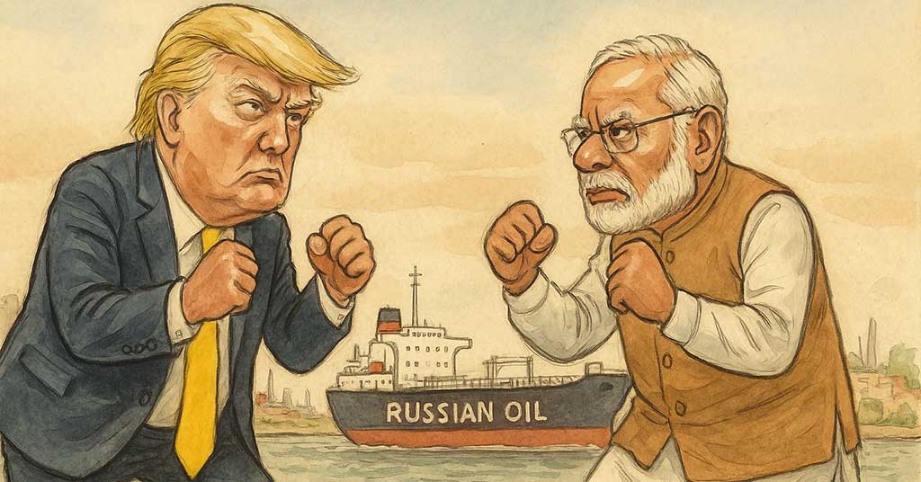 Trump’s new 25 per cent tariffs show Washington’s patience with India has ended, sending a blunt warning that alliances have limits