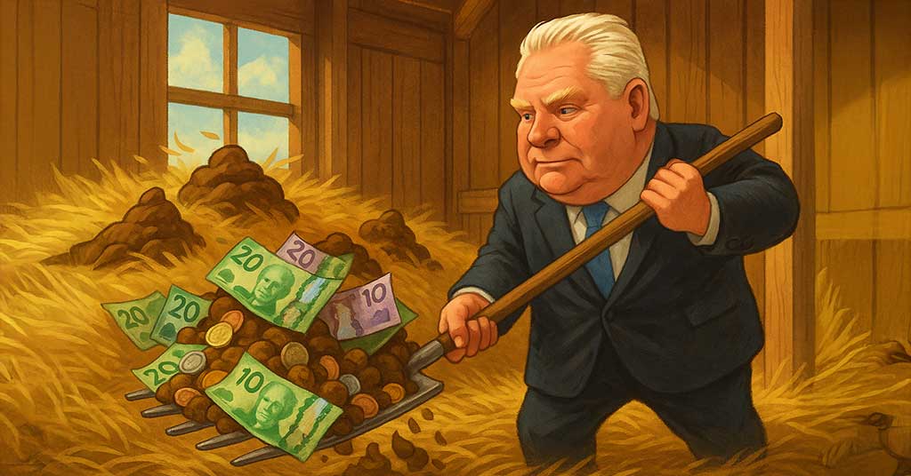 Revenues fall, spending rises, and Ontario debt keeps growing while the Ford government faces criticism for borrowing another .6 B this year