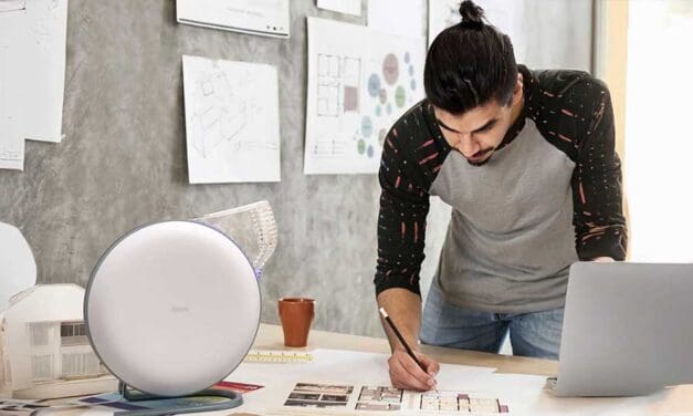The IQAir Atem Desk HyperHEPA air purifier punches above its size