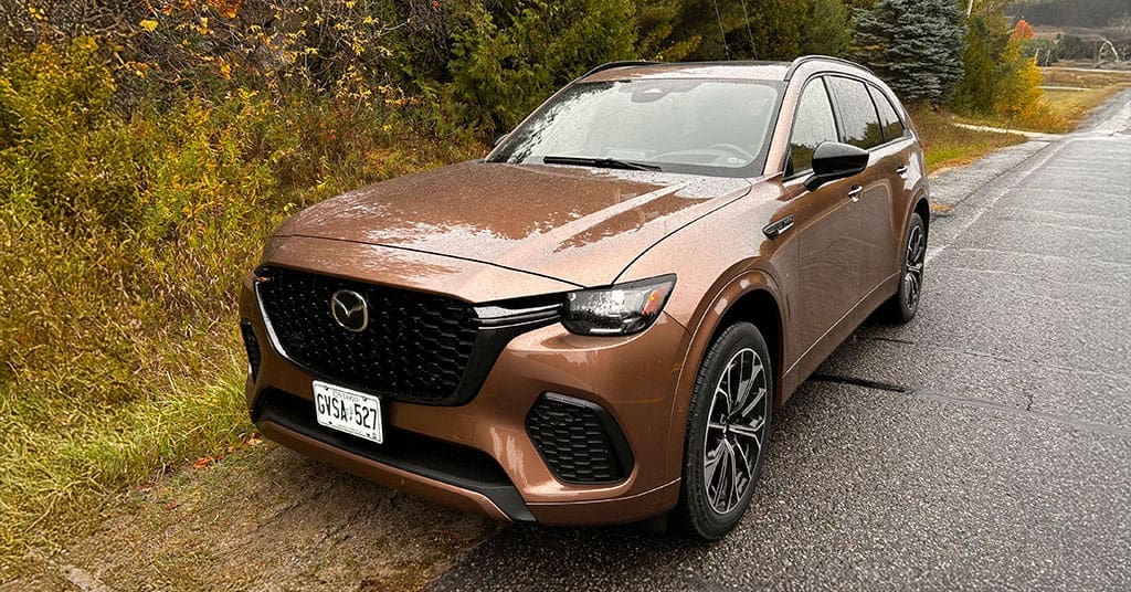 Mazda-CX-70 • Troy Media The Mazda CX-70 delivers big-SUV comfort, plug-in efficiency and a genuinely upscale interior without the luxury price tag