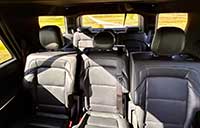 At 4,465, the Lincoln Navigator L anchors the full-size luxury SUV segment with size, towing strength and quiet comfort
