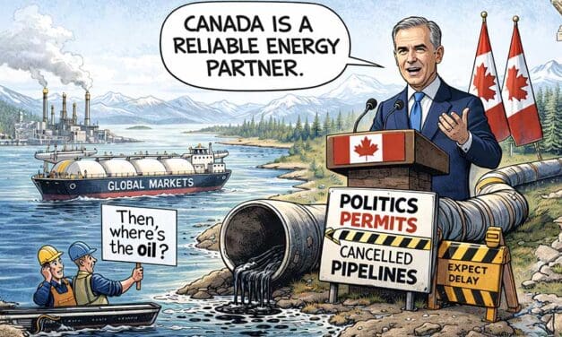 Carney talks like Canada is a reliable energy partner