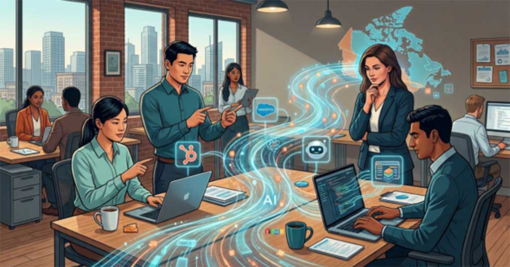 Business • Troy Media AI-powered CRM platforms are changing how Canadian SMB sales teams work. See which tools fit your business and budget