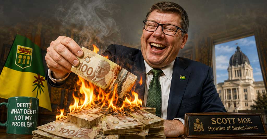 Government debt in Saskatchewan is ballooning. Taxpayers are losing  alt=