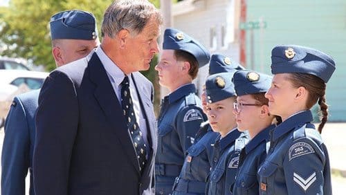 Kindersley cadet squadron holds annual ceremonial review
