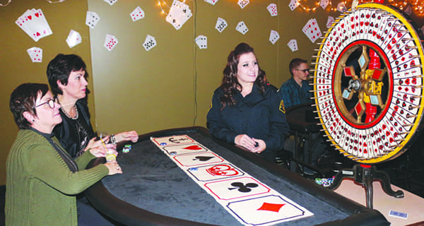 Club holds annual charity casino