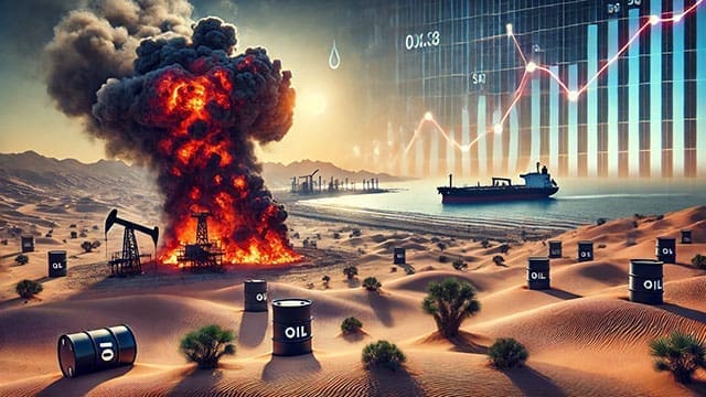 Oil markets brace for impact as Middle East conflict escalates