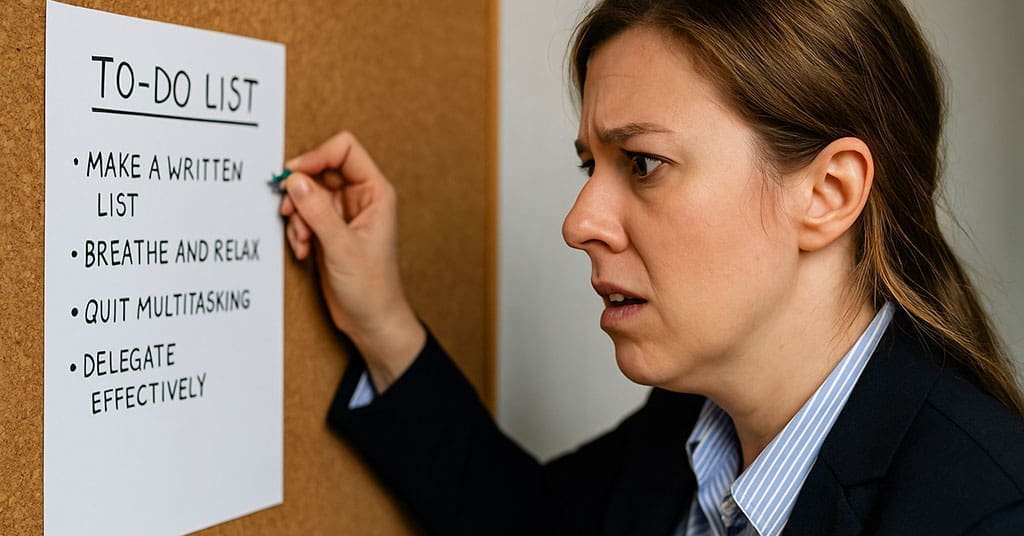 Feeling overwhelmed? These practical strategies help Canadian business reduce stress, regain control and prevent burnout