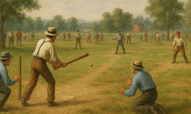 Forget Hoboken. Baseball may have been born in Canada