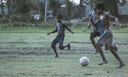 Even war cannot extinguish football’s power to give people hope